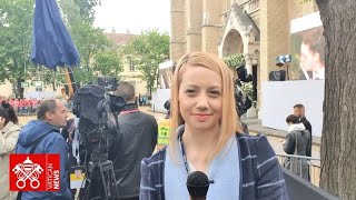 Correspondent in Budapest on Pope&#39;s visit with Hungarian children