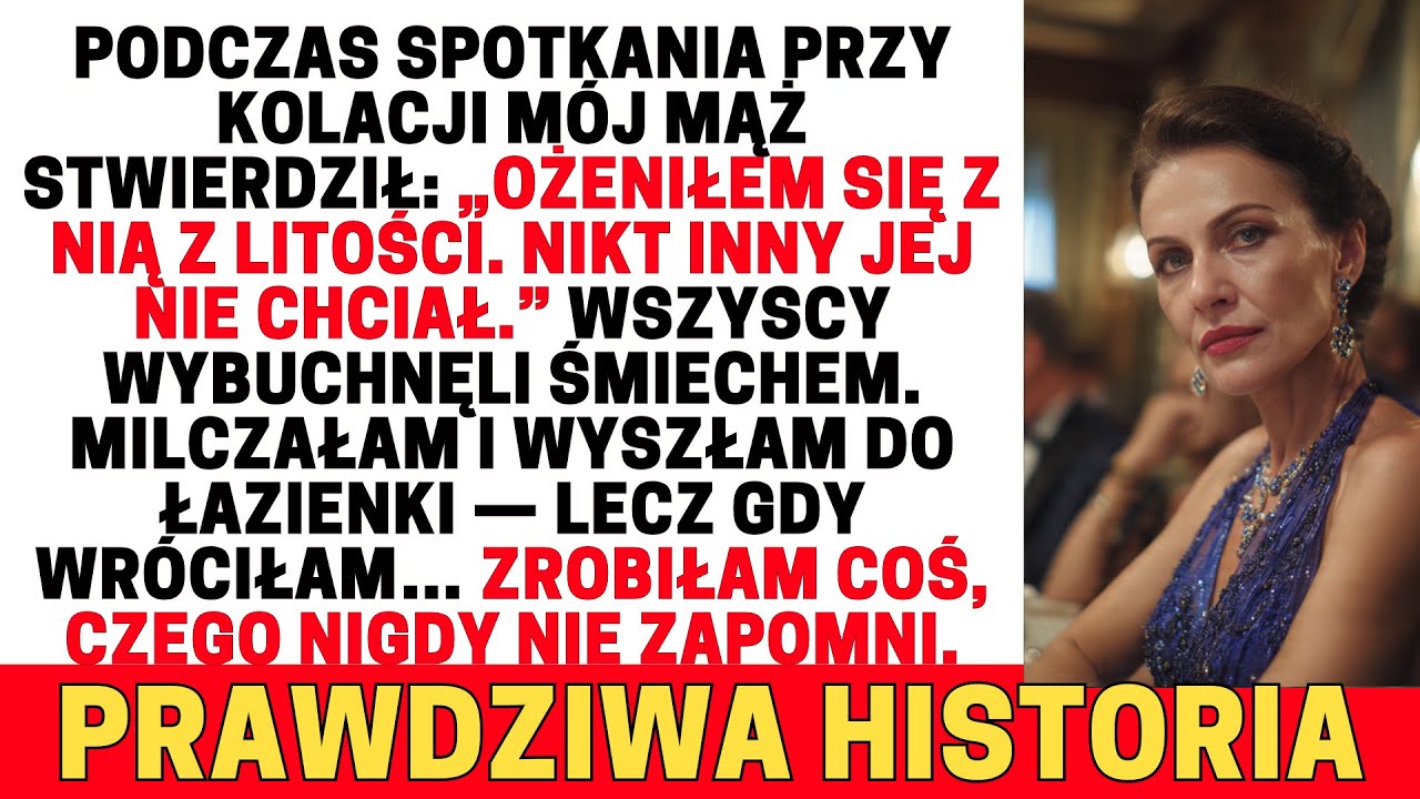 Nikt inny cię nie chciał — powiedział mąż, że poślubił mnie z litości. Co zrobiłam potem…