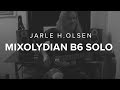 Jarle h olsens mixolydian b6 solo