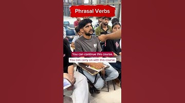 10 Phrasal Verbs Every English Speaker MUST Know! 🔥| Speak English Fluently #englishbuzz