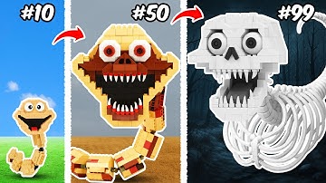Build LEGO Hungry Worm Evolves Into a Massive Monster | ROBO Bricks