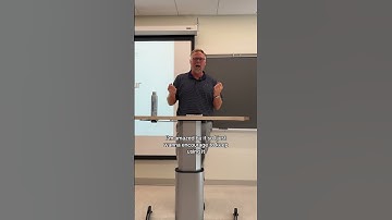 professor Gibbons gives his thoughts on AI 👀 ￼ #aitools #collegeexperience #studyhacks #college