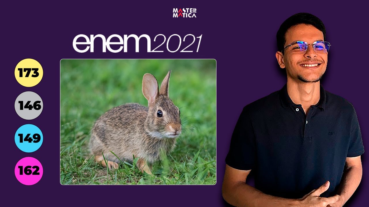 ENEM 2021 | Um zootecnista pretende testar se uma nova ração para ...