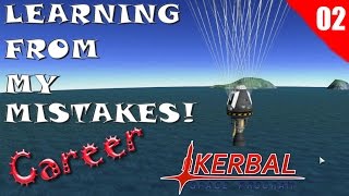 MAKING MISTAKES - Career mode - Kerbal Space Program - Part 01
