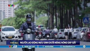 Người lao động mưu sinh dưới nắng nóng gay gắt | VTVWDB