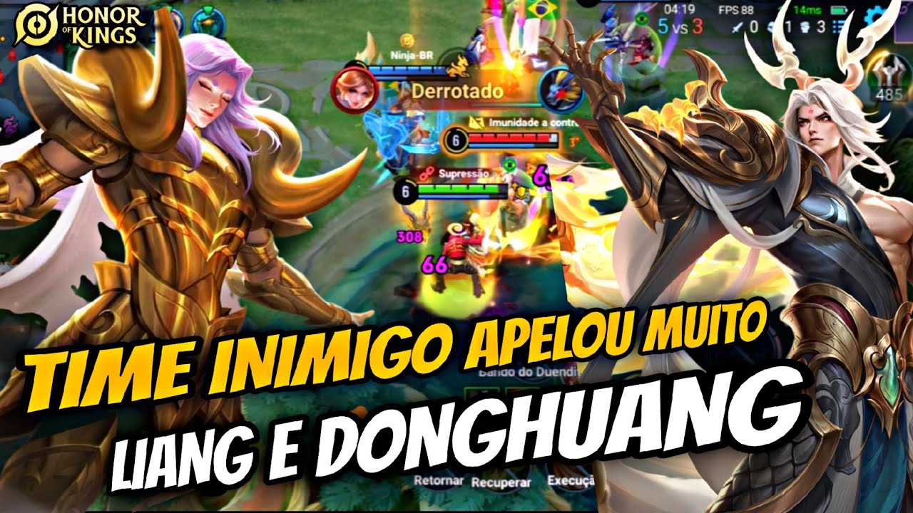 TIME INIMIGO PEGOU PESADO NESSA PARTIDA !!//HONOR OF KINGS