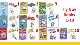 Fly Guy Complete Collection Series Set Books 1-10. By Tedd Arnold. Read Aloud Kids Books