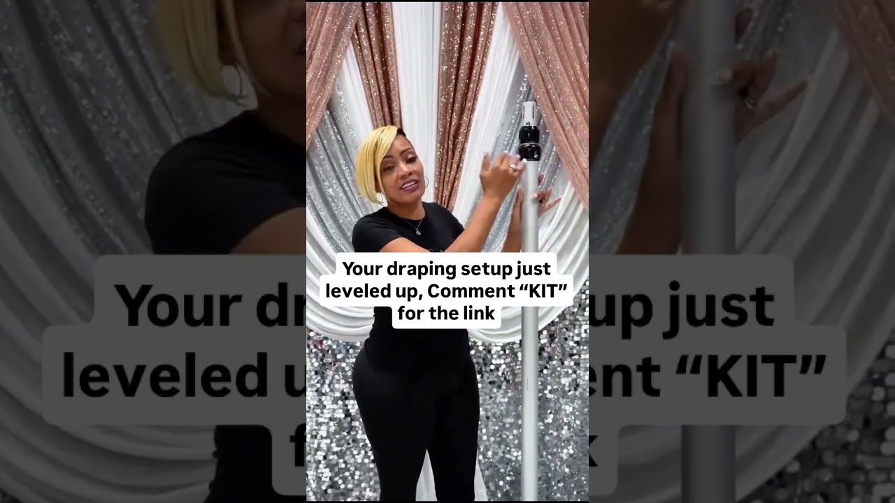 Posh Premium Backdrop Kit for Draping Pros | The Posh Academy