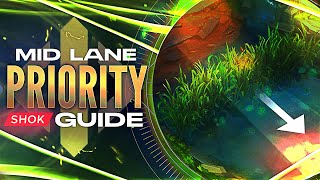 HOW TO USE MID PRIORITY  FULL INDEPTH GUIDE  MID LANE FUNDAMENTALS