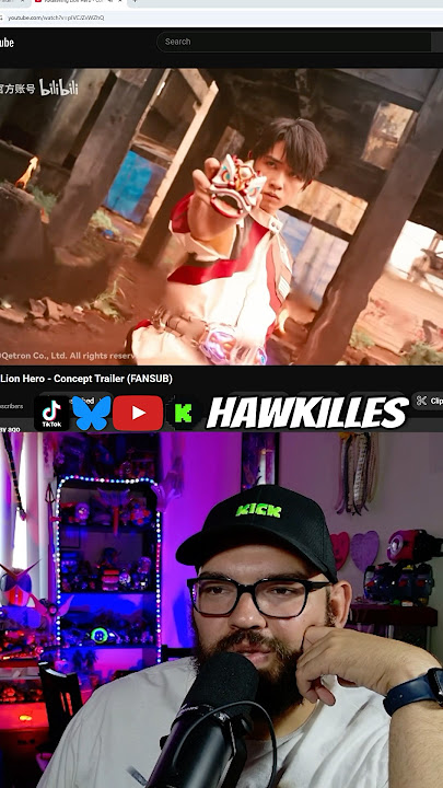 Awakening Lion Hero debut #tokusatsu