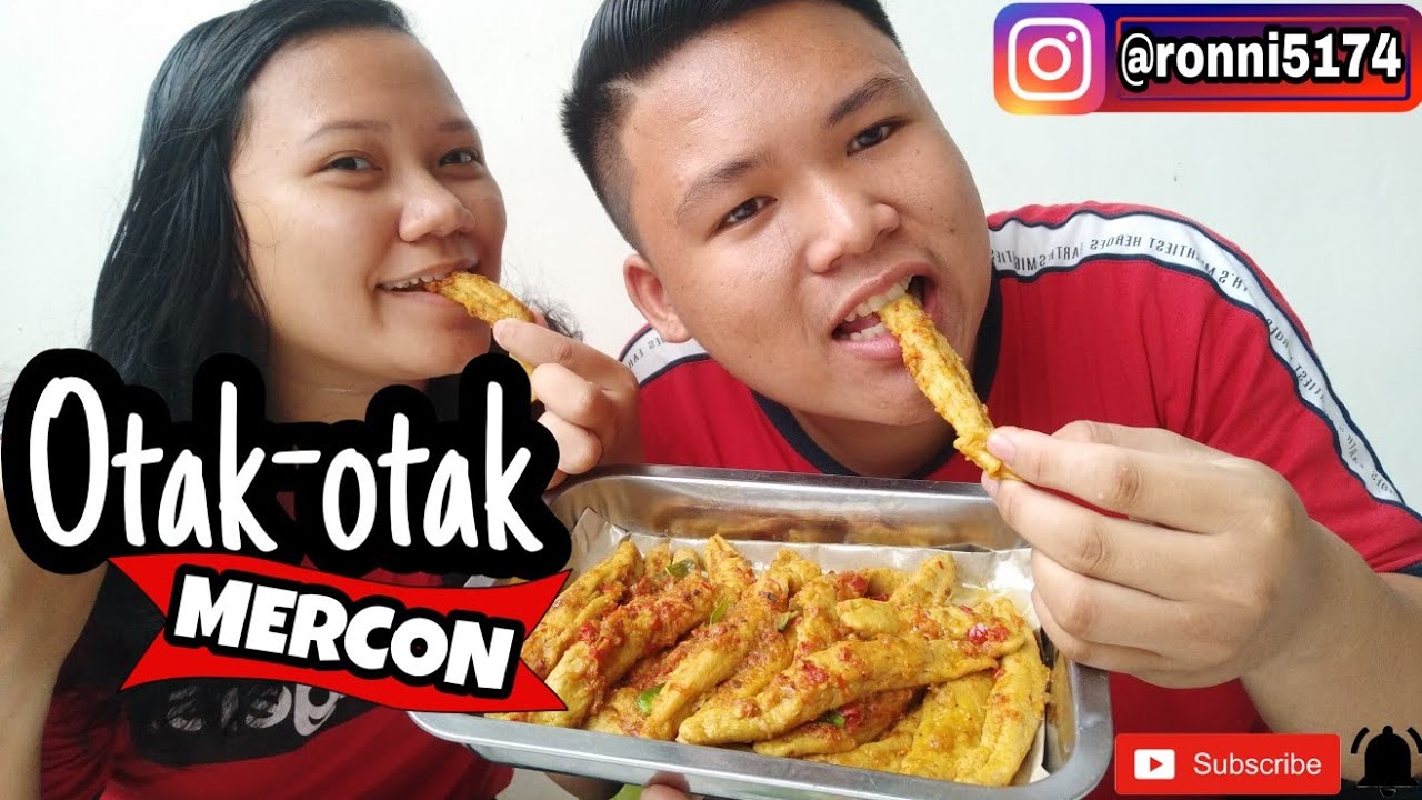 MUKBANG OTAK-OTAK MERCON BIKIN GILA!! - YouTube