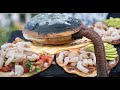 THESE WEIRD CLAMS SQUIRT SO MUCH | Strange But Tasty Clam Tostada | Catch and Cook