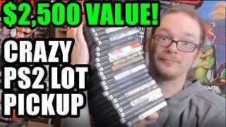 CRAZY PS2 Lot Pickup! $2,500+ in Value (and climbing)