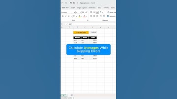 Master Excel’s AGGREGATE Function in 30 Seconds! 📊✨ #ExcelTips #LearnExcel #DataAnalysis