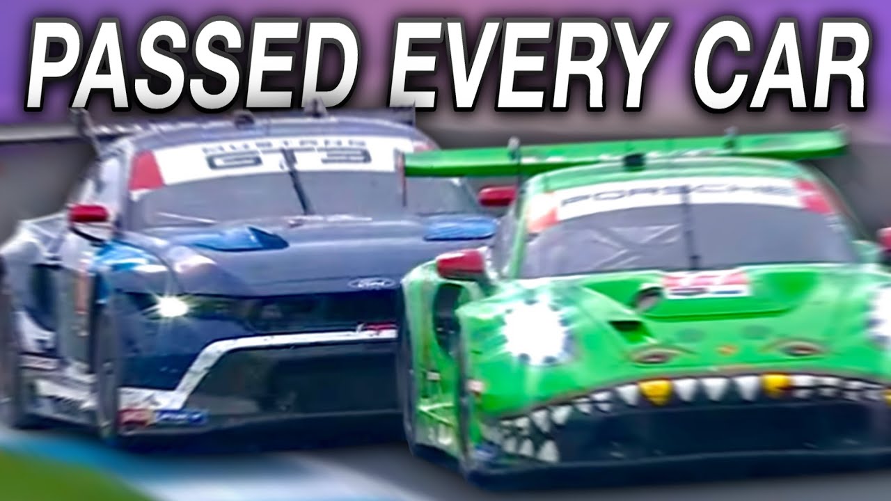 This MUSTANG Passed Every Car in GTD PRO at Indianapolis (IMSA 2025 Battle on the Bricks)