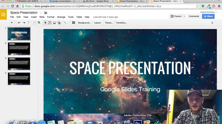 Kombinera flera presentationer med Google Slides