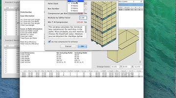 Quick Pallet Maker - Calculate Minimum Top to Bottom Box Compression