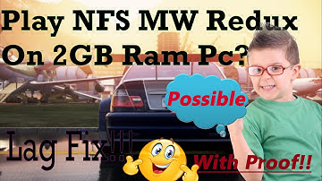 How To Play Need For Speed MW Redux On Low End PC | Fix Lag On NFS MW Redux (Update 2).