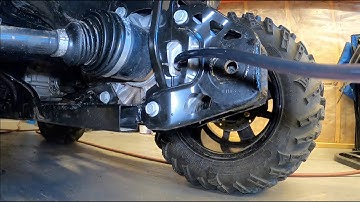 2021 Can Am Outlander 850 Front and Rear Differential fluid change