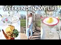 WEEKEND IN MY LIFE | photoshoots, shopping, & Easter brunch 2021! 🌸