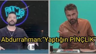 Abdurrahman Uzun Oğuzhan Uğura Sert Eleştiriler Yaptığın Pi̇nçli̇k Oğuzhan Uğurun Cevapları