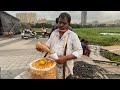 Bhel puri mumbai Style  ₹ 20 in mumbai  powai lake  | Mumbaiker foodie Raju 😋