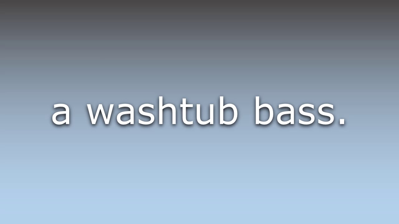 What does Gutbucket mean? YouTube