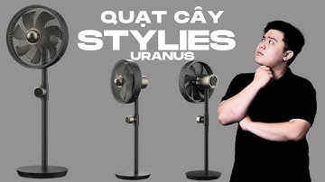Trải nghiệm quạt cây tới từ vũ trụ! | Quạt cây nội địa Đức Stylies Uranus #germanysnt