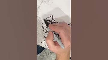 Jock (Judge Dredd, Hellblazer) Drawing the Joker! #comics #manga