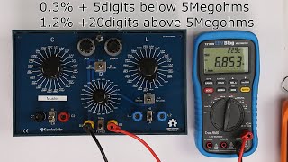 121GW EEVBlog Multimeter Megohm Resistance Problem