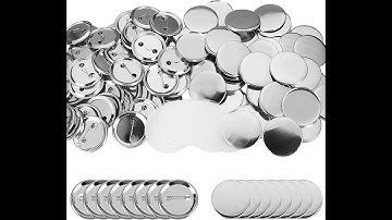 How to Make a Metal-back Button Badge with 108 Model Button Maker?