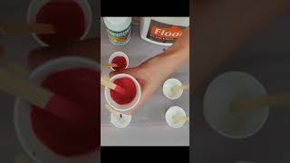 Mixing Floetrol Pouring Medium With Acrylic Paints