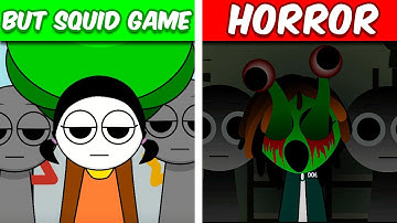 Incredibox: Sprunki But Squid Game Version - Normal and Horror
