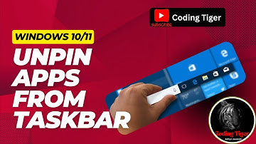 How to Pin or Unpin Program Icons to the Taskbar on Windows 10 | Easy Tips & Tricks for Your Laptop