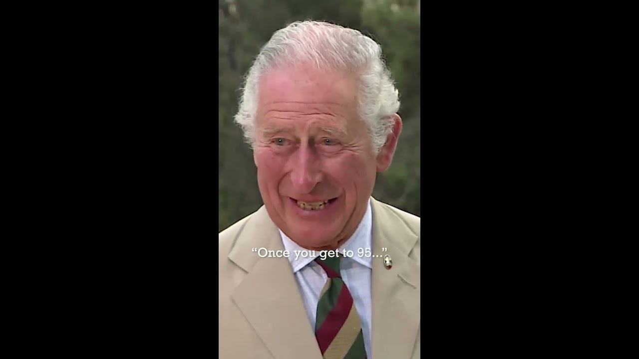 Charles Jokes About The Queen S Age 