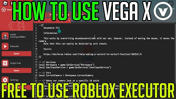 VEGA X ROBLOX EXPLOIT/EXECUTOR - HOW TO DOWNLOAD, INSTALL AND EXECUTE SCRIPTS ON YOUR PC 2024