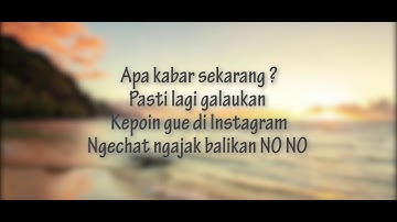 Young Lex Ft. MASGIB - Nyeselkan | Lyric Video