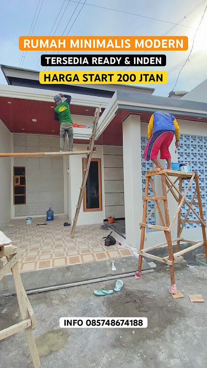 RUMAH MINIMALIS MODERN SIAP HUNI DI BATAS KOTA SURABAYA