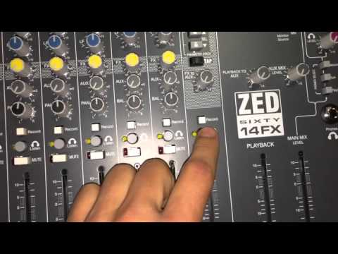 Allen & Heath zed60-14FX обзор на русском