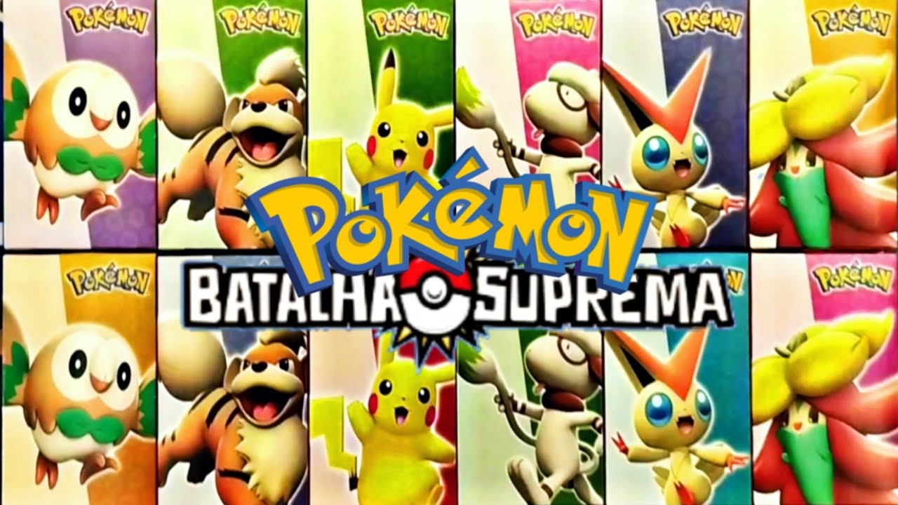 POKÉMON ⚡ BATALHA SUPREMA McDonald's McLanche Feliz Outubro 2023