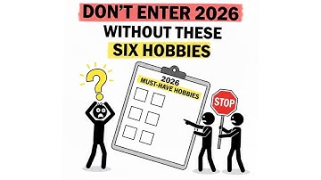 Don’t Enter 2026 Without These 6 Life-Changing Hobbies