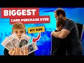 His biggest card buy ever  8000000 sports card case at autographfest day 2 
