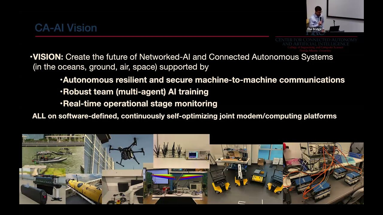 BristleCon 2025 - Underwater Acoustic Sensing and Communications, George Sklivanitis from FAU