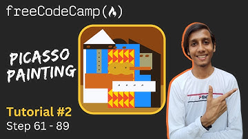 Picasso Painting Tutorial #2 Step 61-89 | freeCodeCamp
