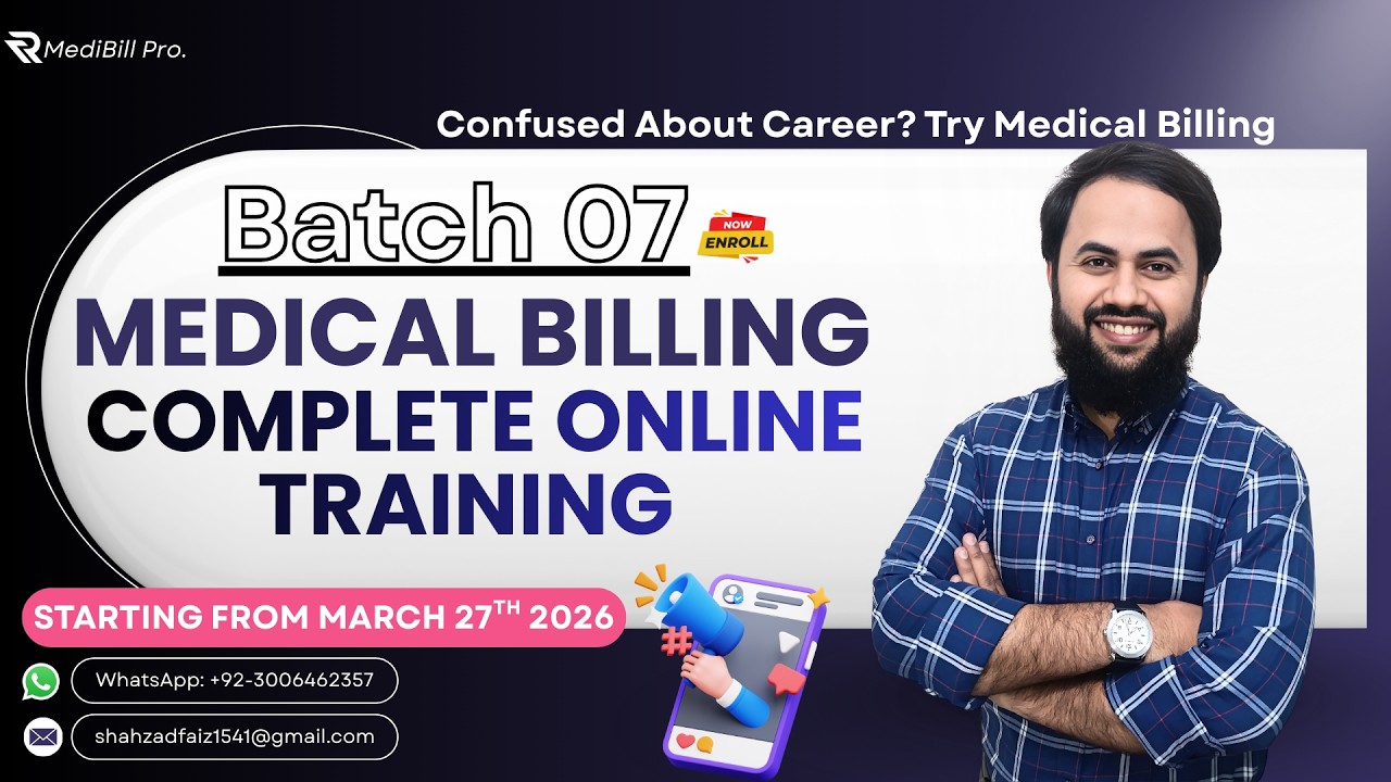 rewrite this title BEST Medical Billing Course for Beginners | Batch 07 | Jobs & Freelancing | Online Training