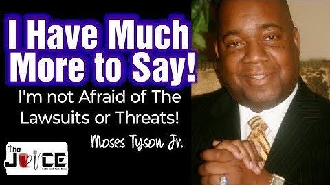 Moses Tyson Jr. spreekt zich uit over de rechtszaken van COGIC en waarom hij niet zal terugdeinze...