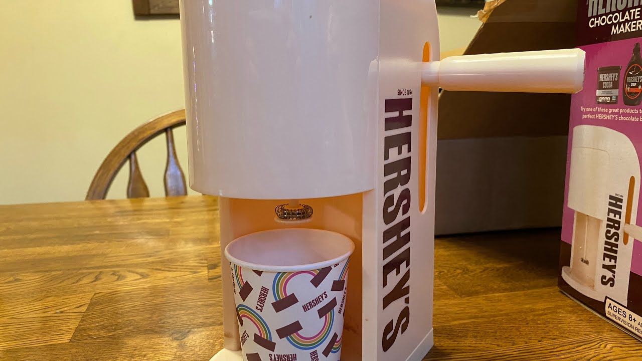 Hershey's Chocolate Drink Maker Or Mixer? - Make Frothy Beverages! 