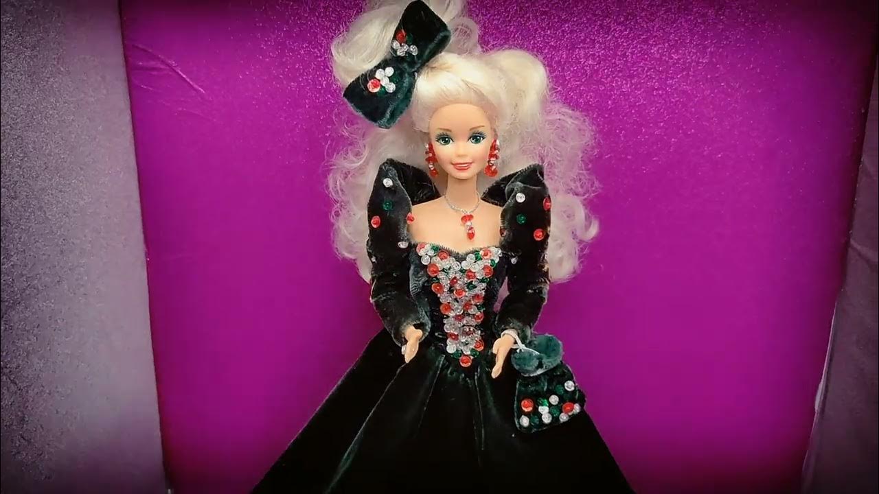 🌹Холидей Барби 1991 год. Happy Holidays Barbie doll - YouTube