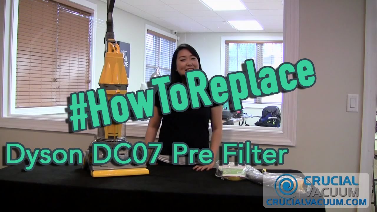 Dyson DC07 Pre Filter Replacement for Part 90497902 YouTube