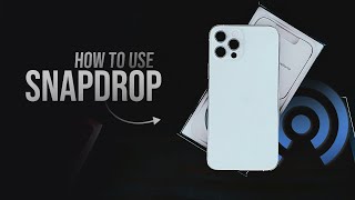 How to Snapdrop iPhone to PC (tutorial)